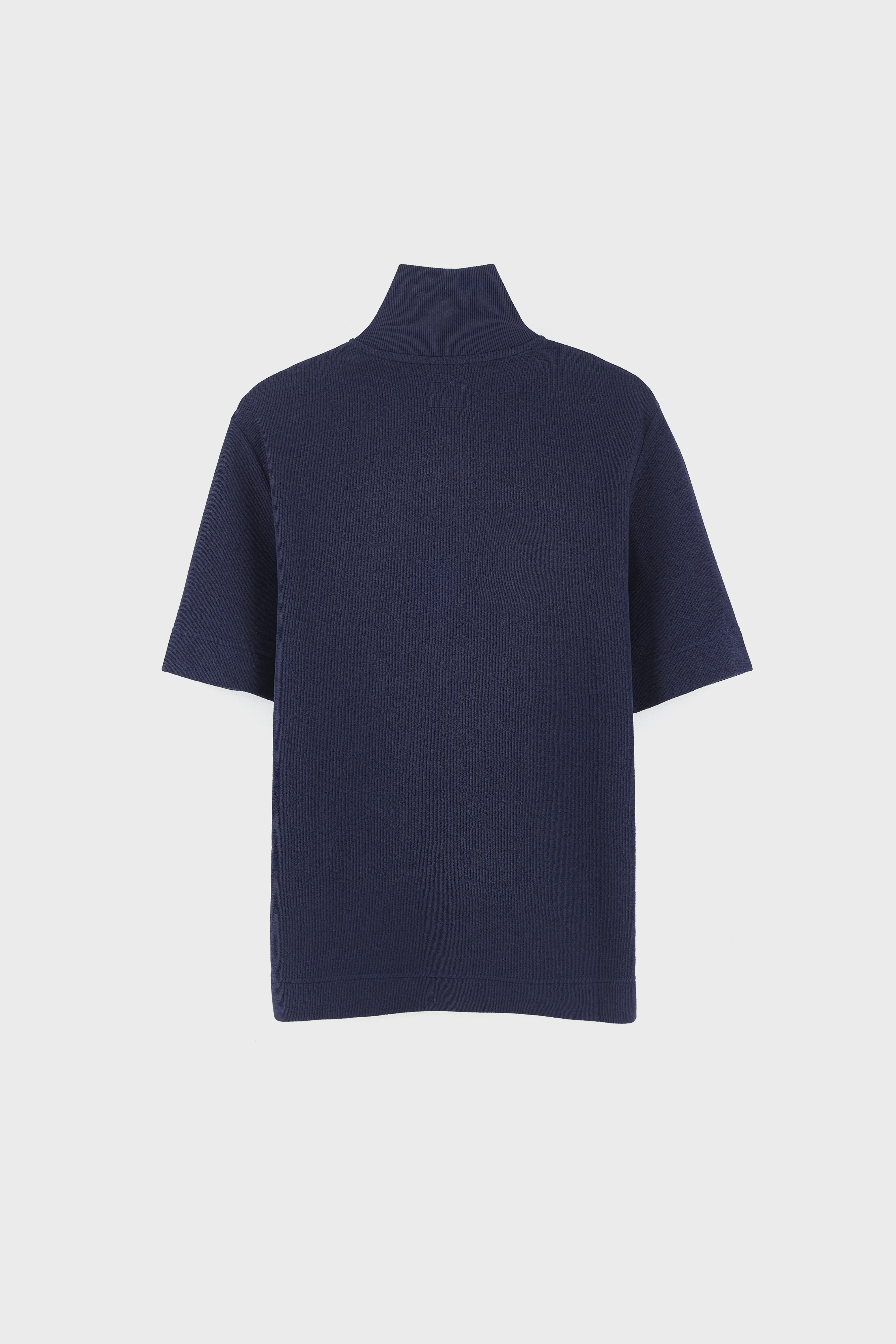 Bellerose Silas zipped polo  (261 / M / NAVY)