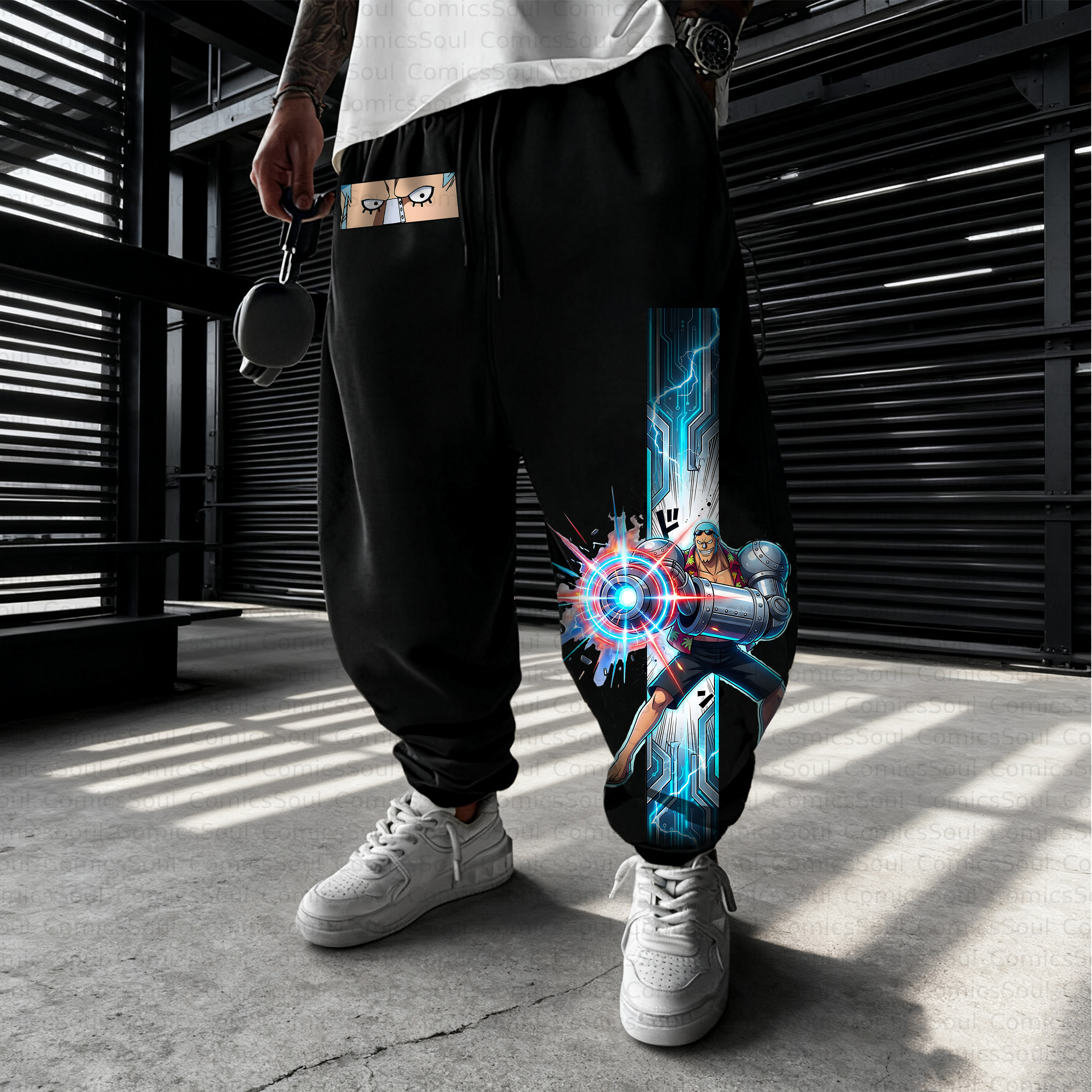 Unisex Casual Anime Streetwear Pant