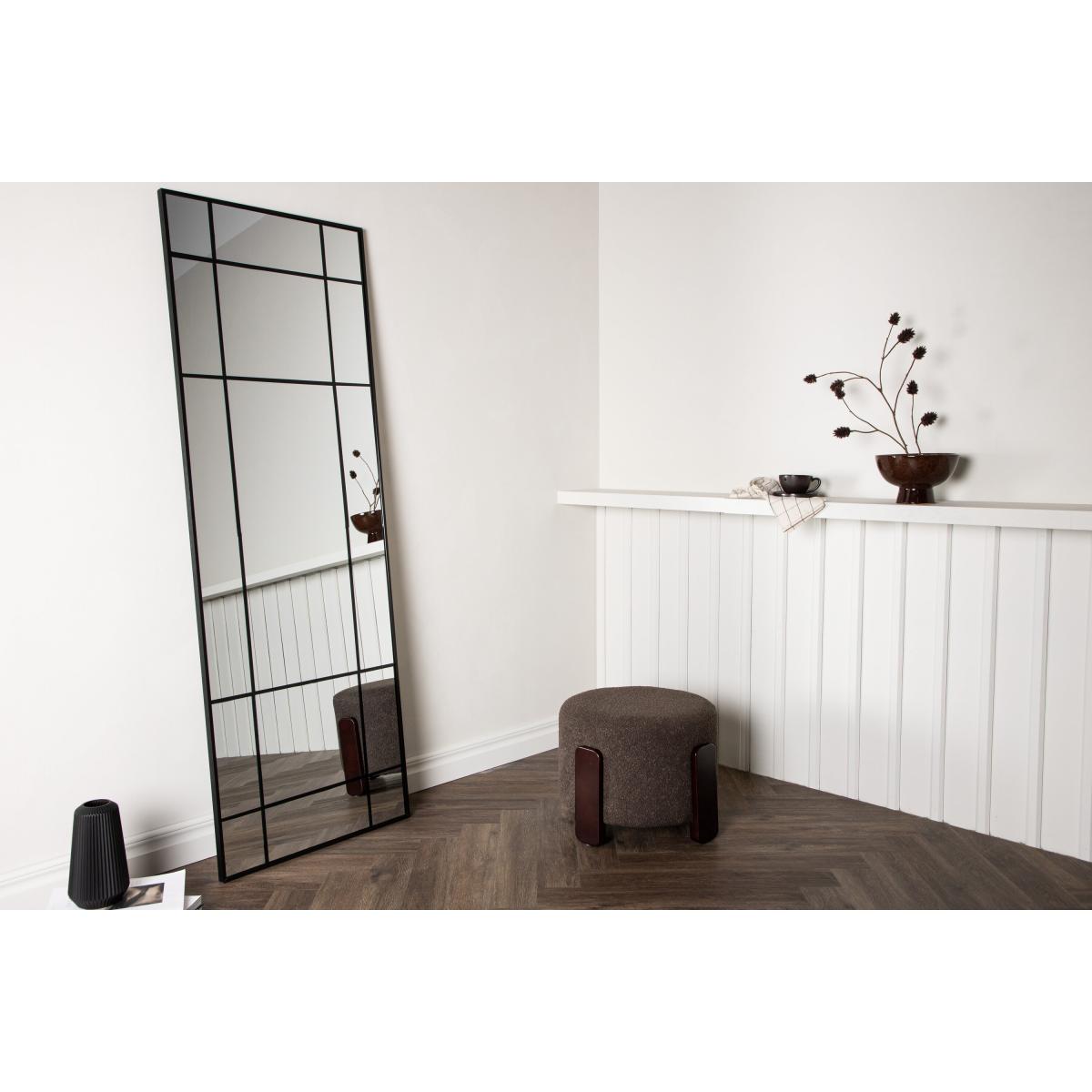 Svea - Giada rechthoekige spiegel - 67 x 193 cm - zwart