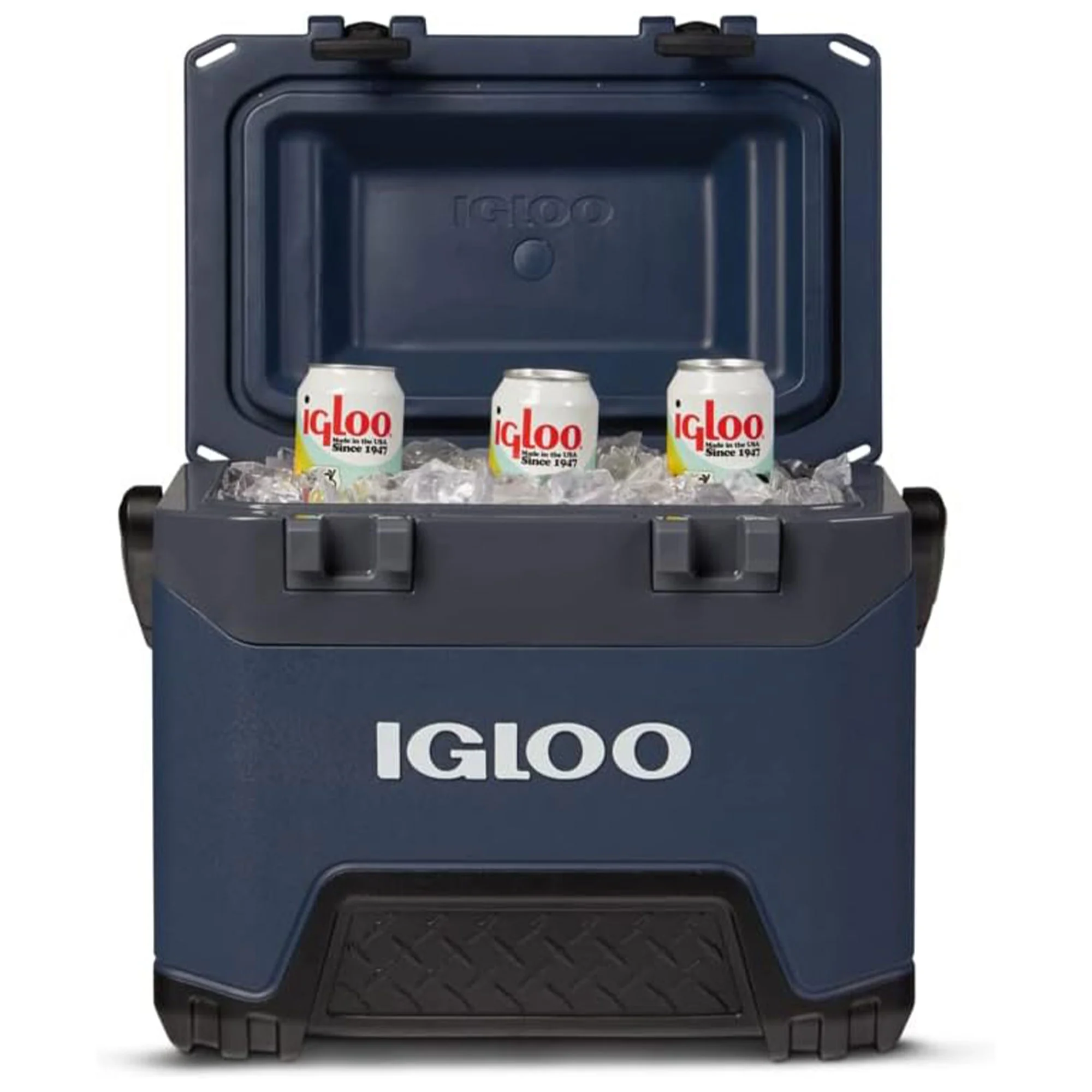 Igloo BMX 25 Quart Ice Chest Cooler with Cool Riser Technology, Rugged Blue - Image 9