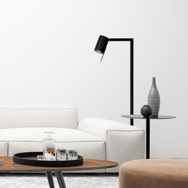 Lucide Lesley Vloerlamp 1 x GU10 - Zwart