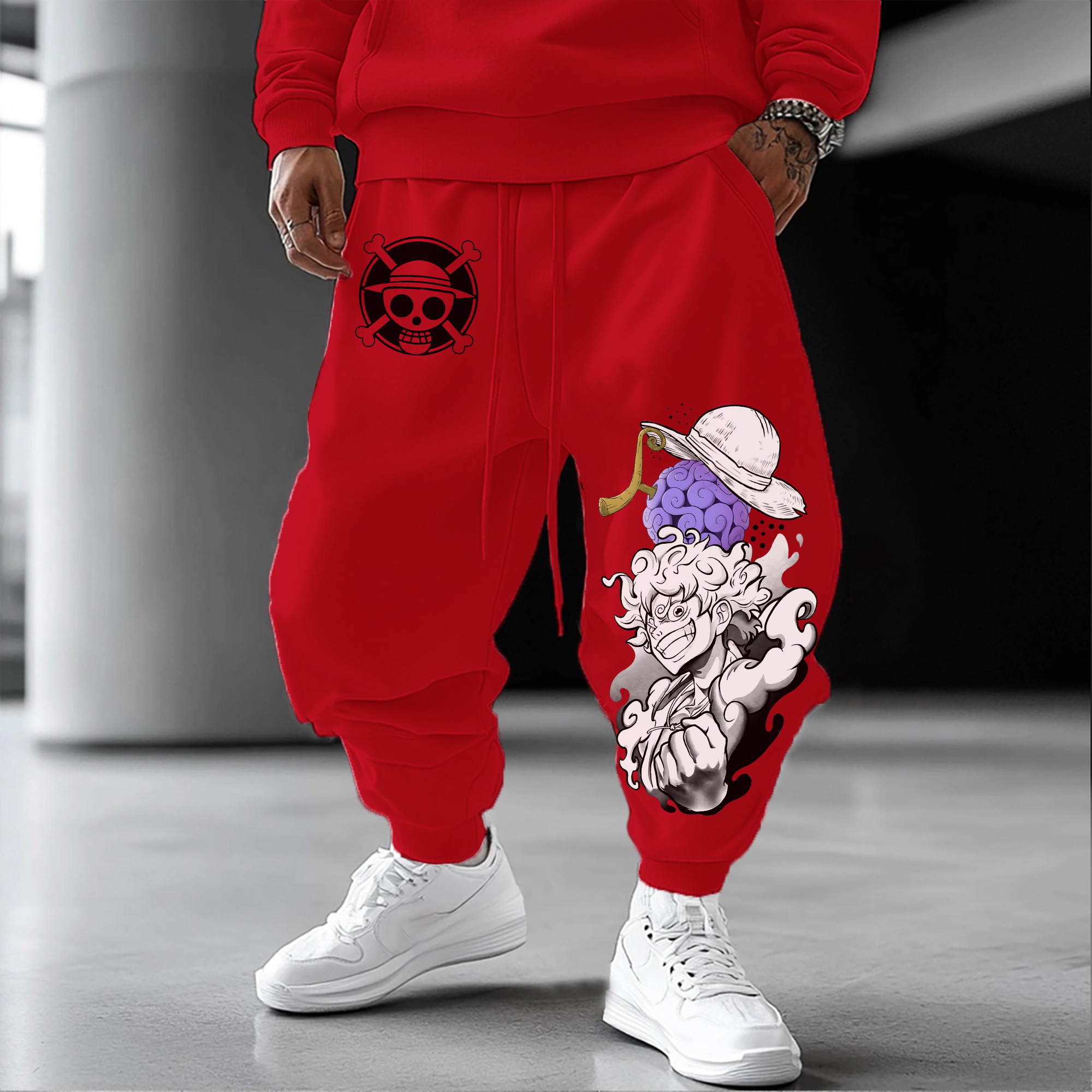 Unisex Anime Printed  Pants丨 Comicssoul