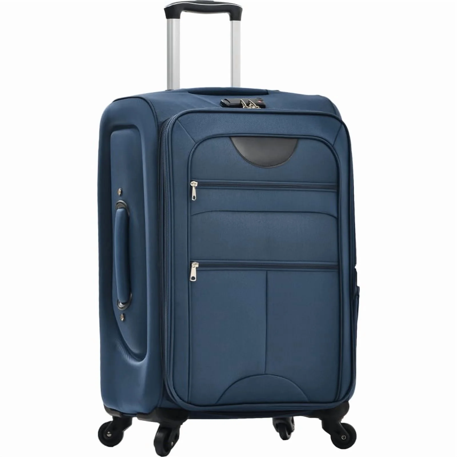 Softside Luggage Expandable 3 Piece Set Suitcase Upright Spinner Softshell Lightweight Luggage Travel Set - Image 41