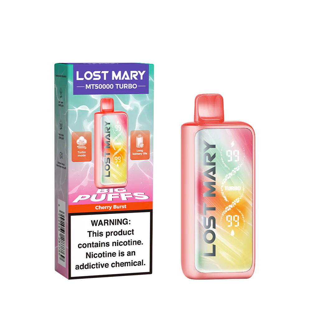 LOST MARY MT50K Turbo ladattava kertakäyttöinen sähkötupakka (kaikki maut)