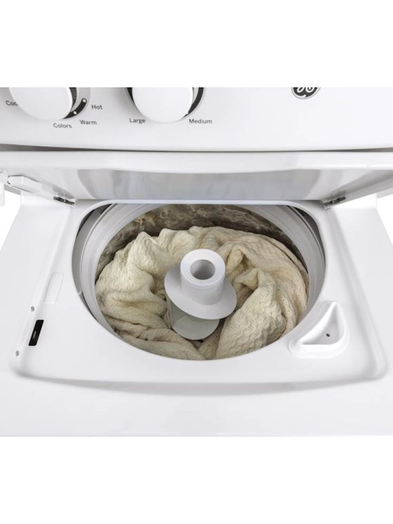 2025 3.8 Cu. Ft. Top Load Washer and 5.9 Cu. Ft. Electric Dryer Laundry Center – White