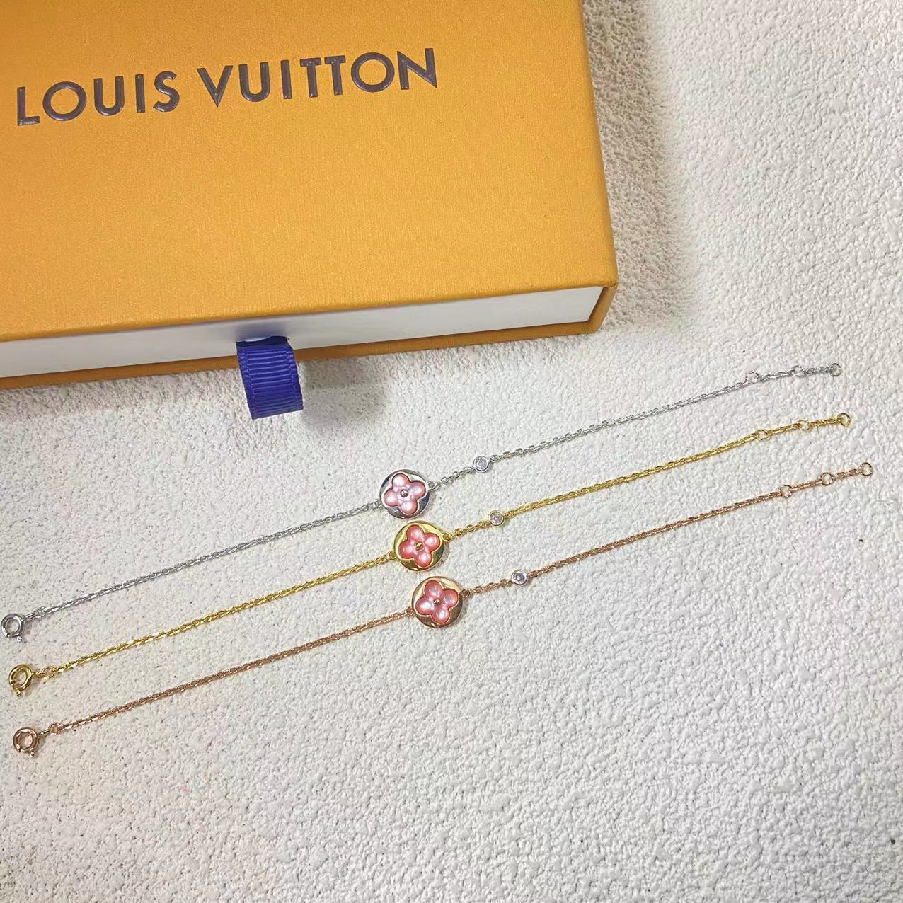 Louis Vuitton New Style Sun Blossom 1 Motif Bracelet - Original Replica Club