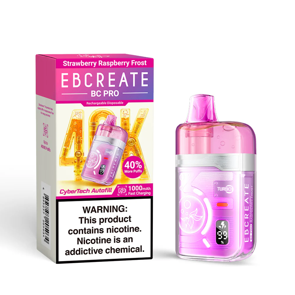 EBCREATE BC PRO cigarette électronique jetable rechargeable (toutes les saveurs)