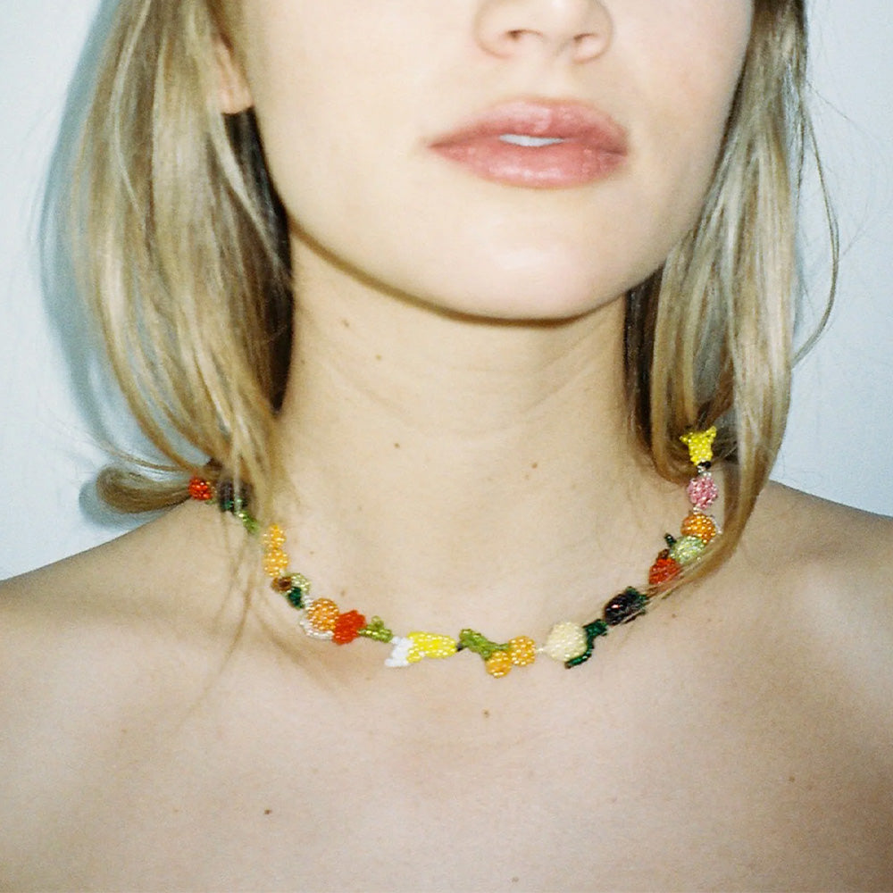 Pura Utz - Collier Salade de Fruits Galore - Multicolor