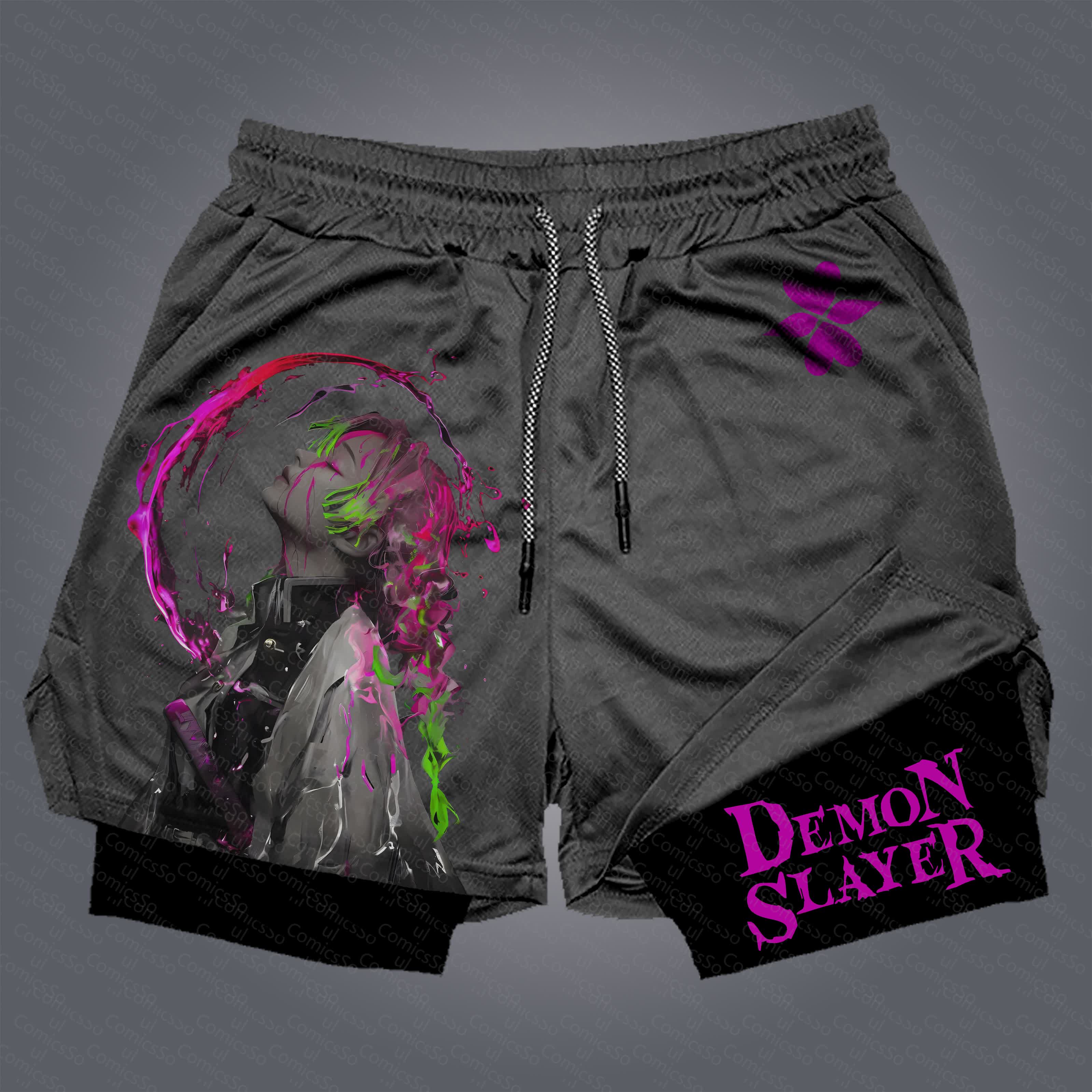 Unisex  “Comicssoul” Casual Anime Streetwear Shorts