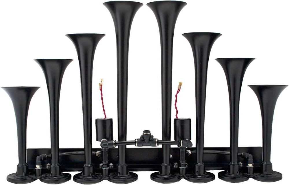 Vixen Horns OCTOPOD Train Horn Kit for Trucks/Car/Semi. Complete Onboard System- 200psi Air Compressor, 3 Gallon Tank, 8 Trumpets. Super Loud dB. Fits Vehicles like Pickup/Jeep/RV 12v VXO8330/8124XC - Image 15