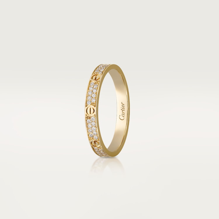 Replicate LOVE ring, mini model, paved(1:1 replica) - Original Replica Club