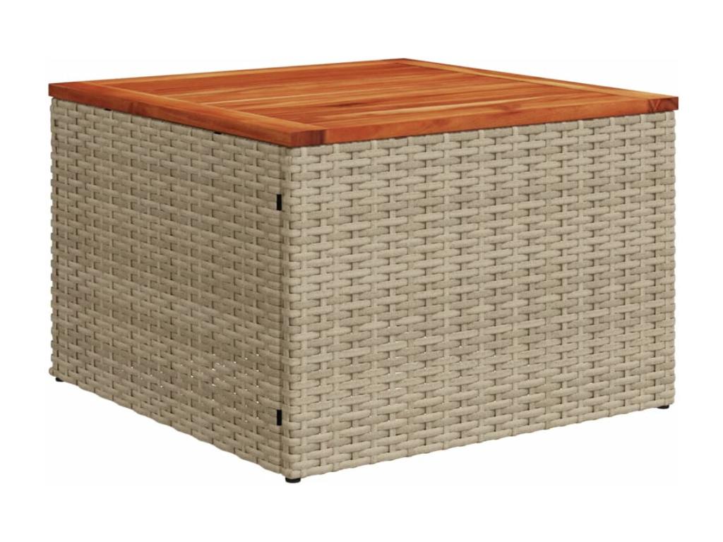 Set de sofás de jardín 12 piezas cojines ratán sintético negro jnro90818