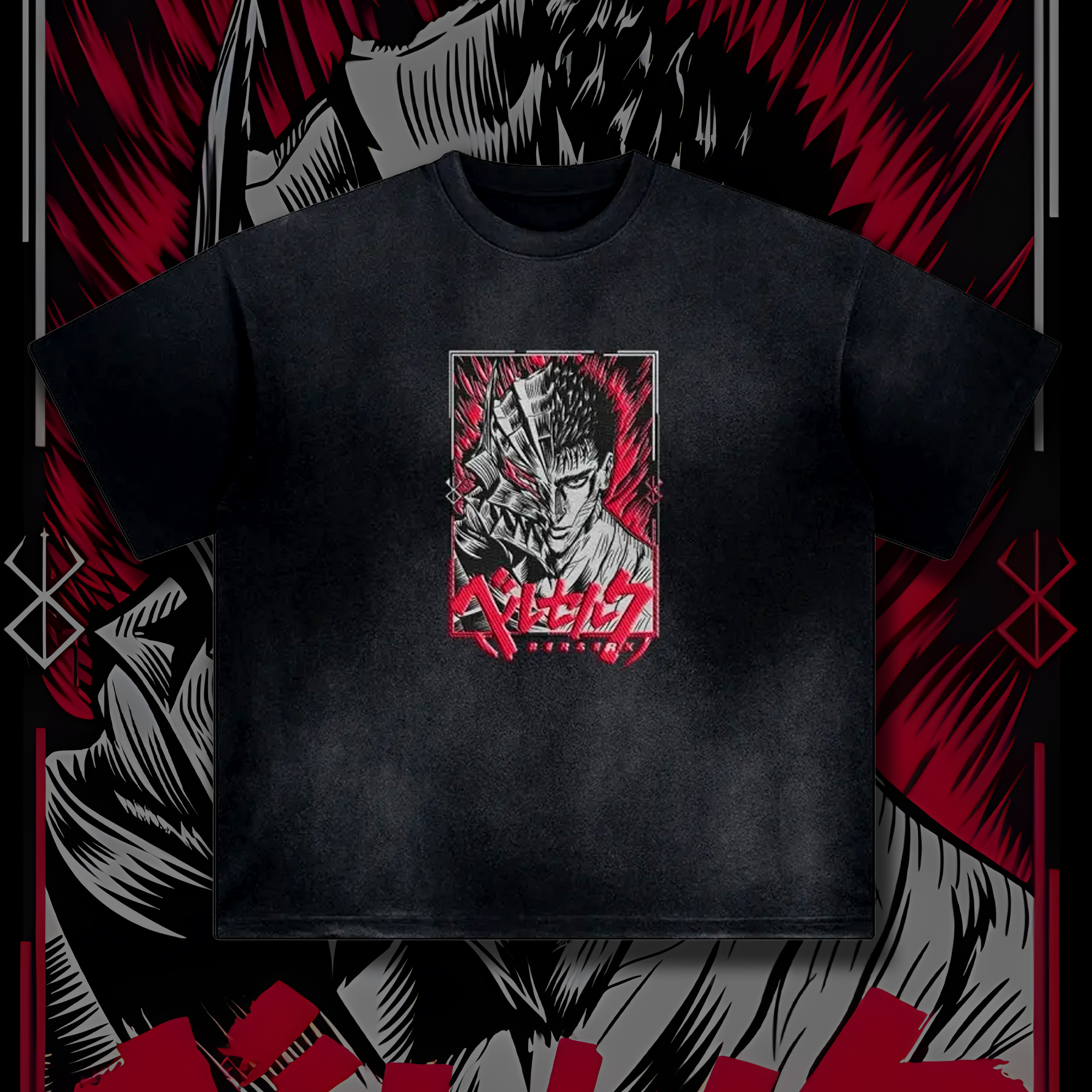 Unisex Anime Inspired Vintage T-Shirt