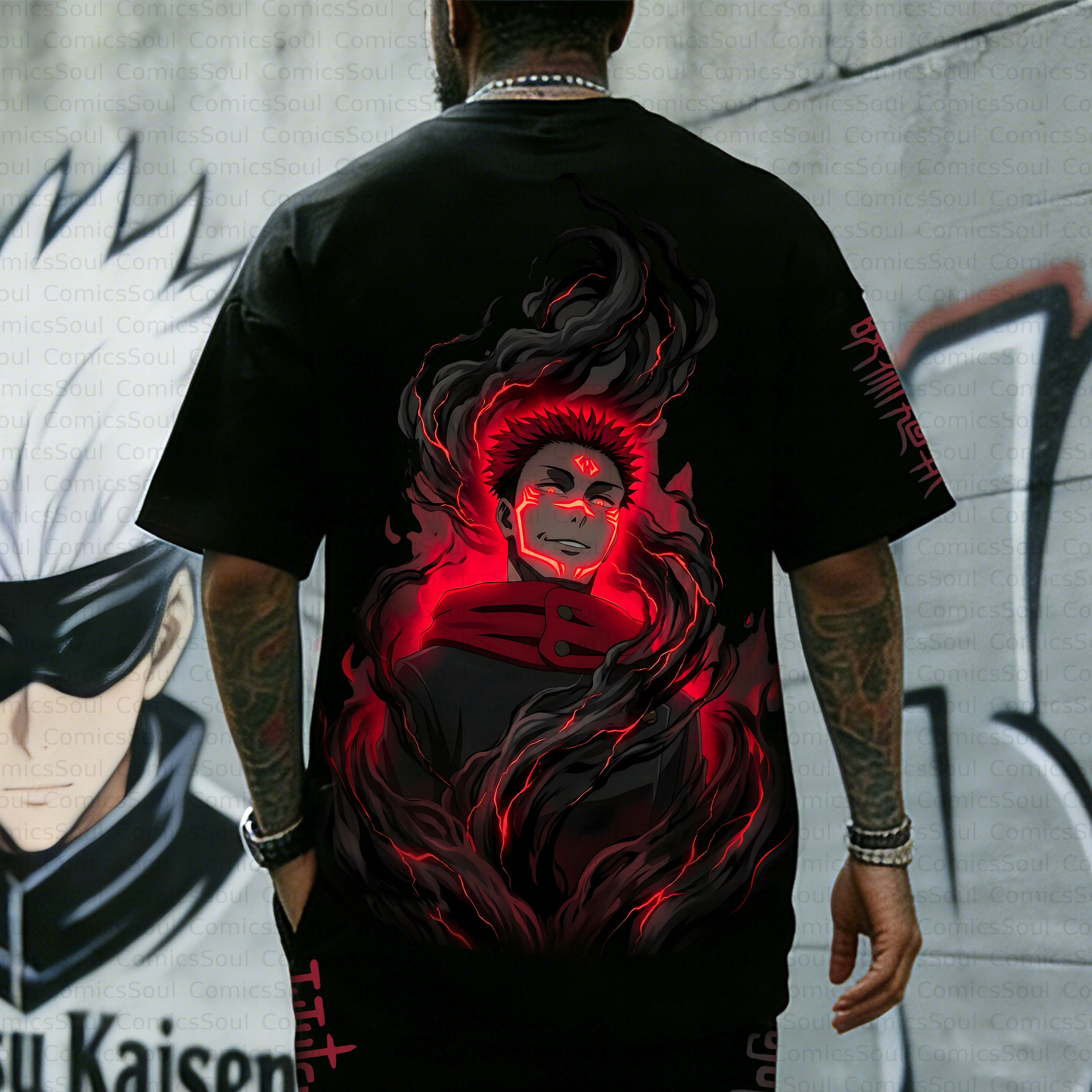 Unisex Anime Inspired Vintage T-Shirt