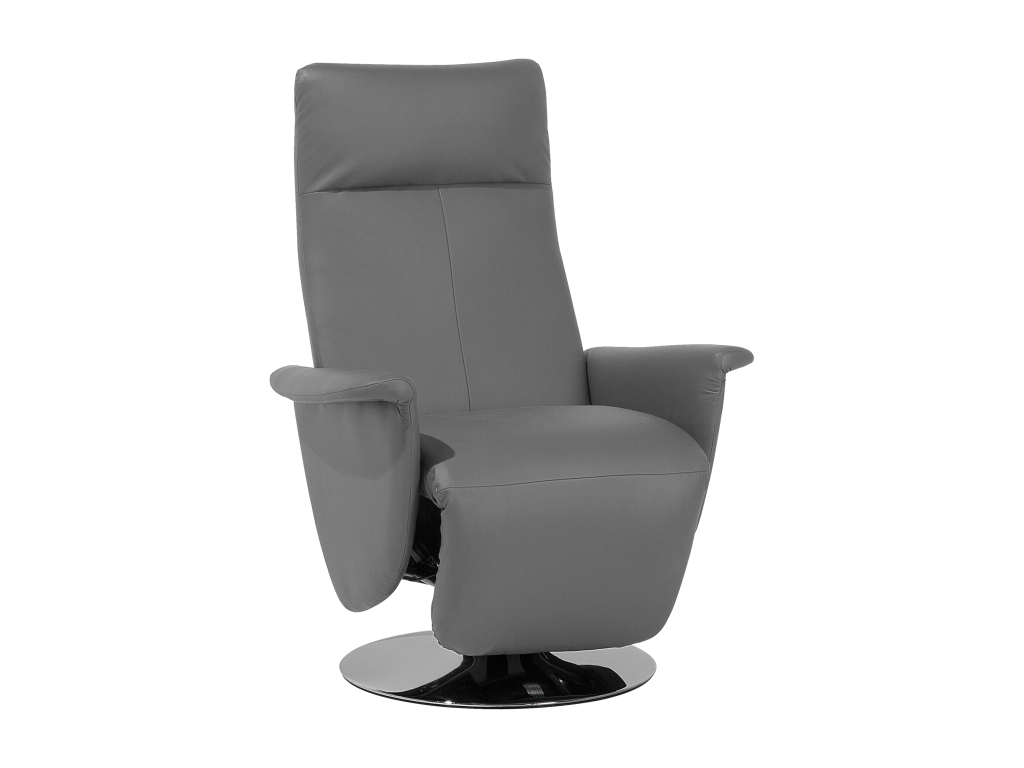 Sillón reclinable Nestleano Piel sintética Gris
