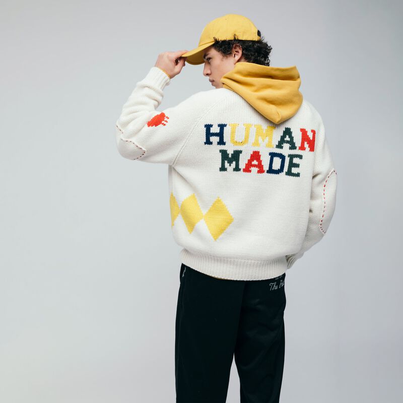 HUMAN MADE LOWGAUGE KNIT SWEATER