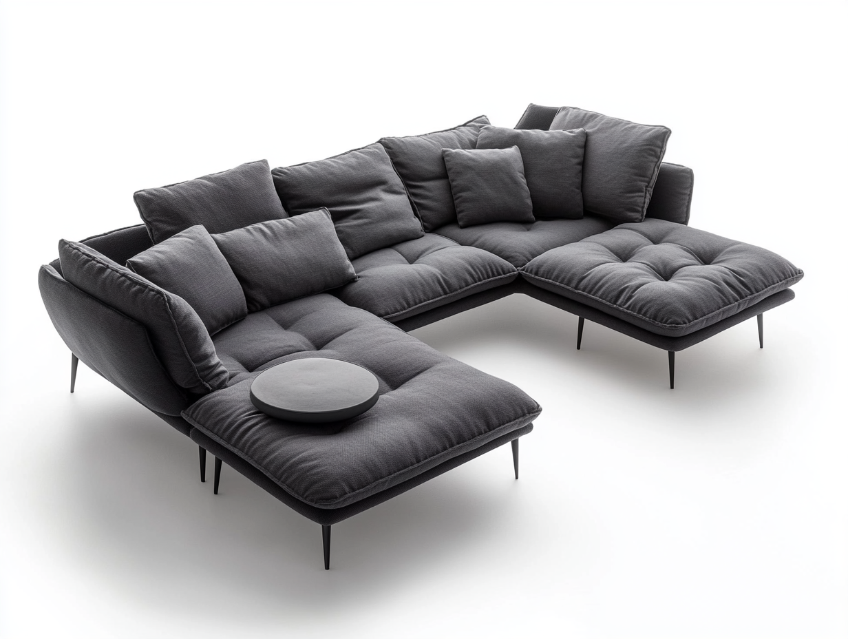 Sofá modular contemporáneo ZE9919868