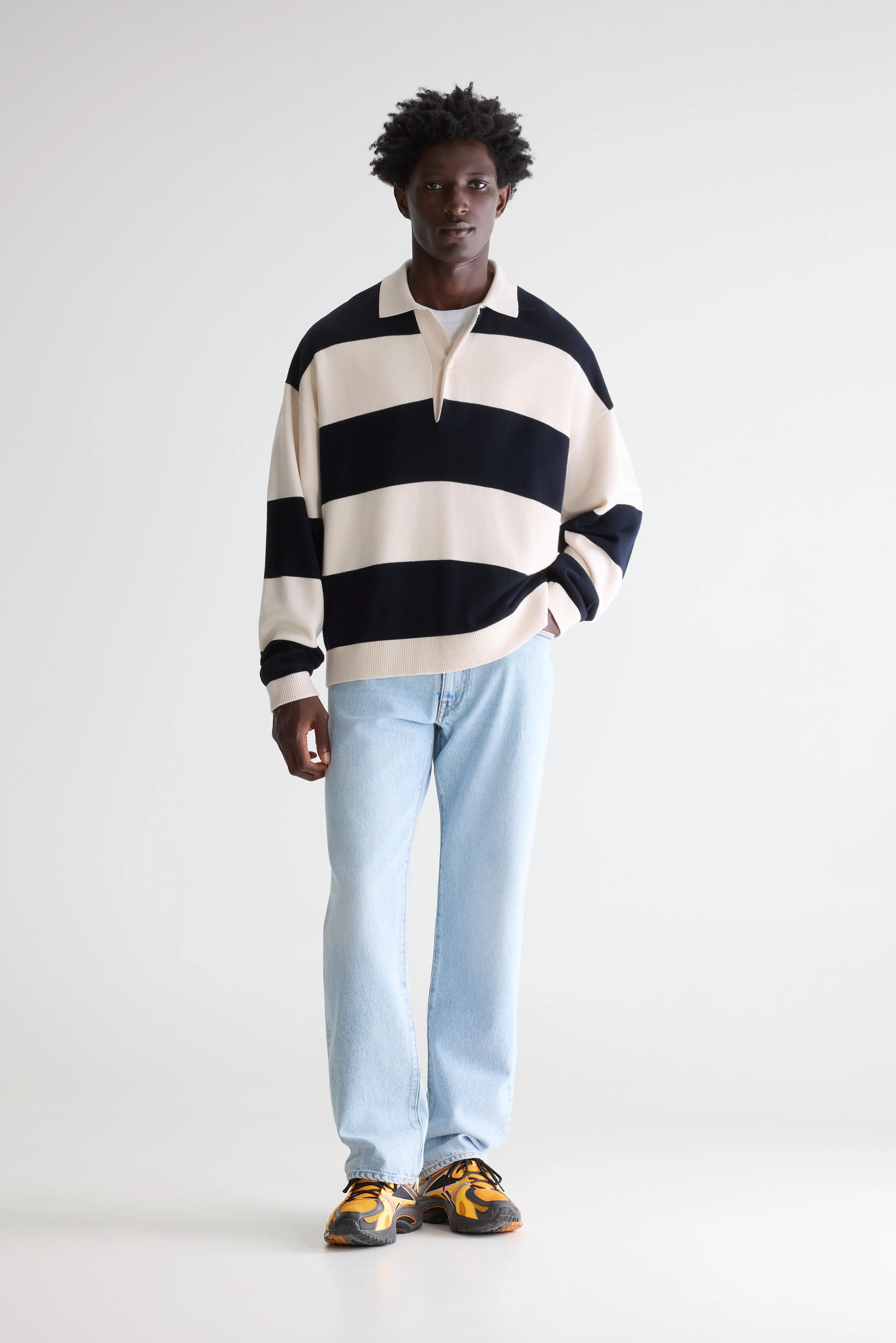 Bellerose Siaze striped polo (261 / M / STRIPE A)