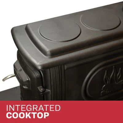 2025 900 Sq. Ft. EPA Exempt Cast Iron Stove