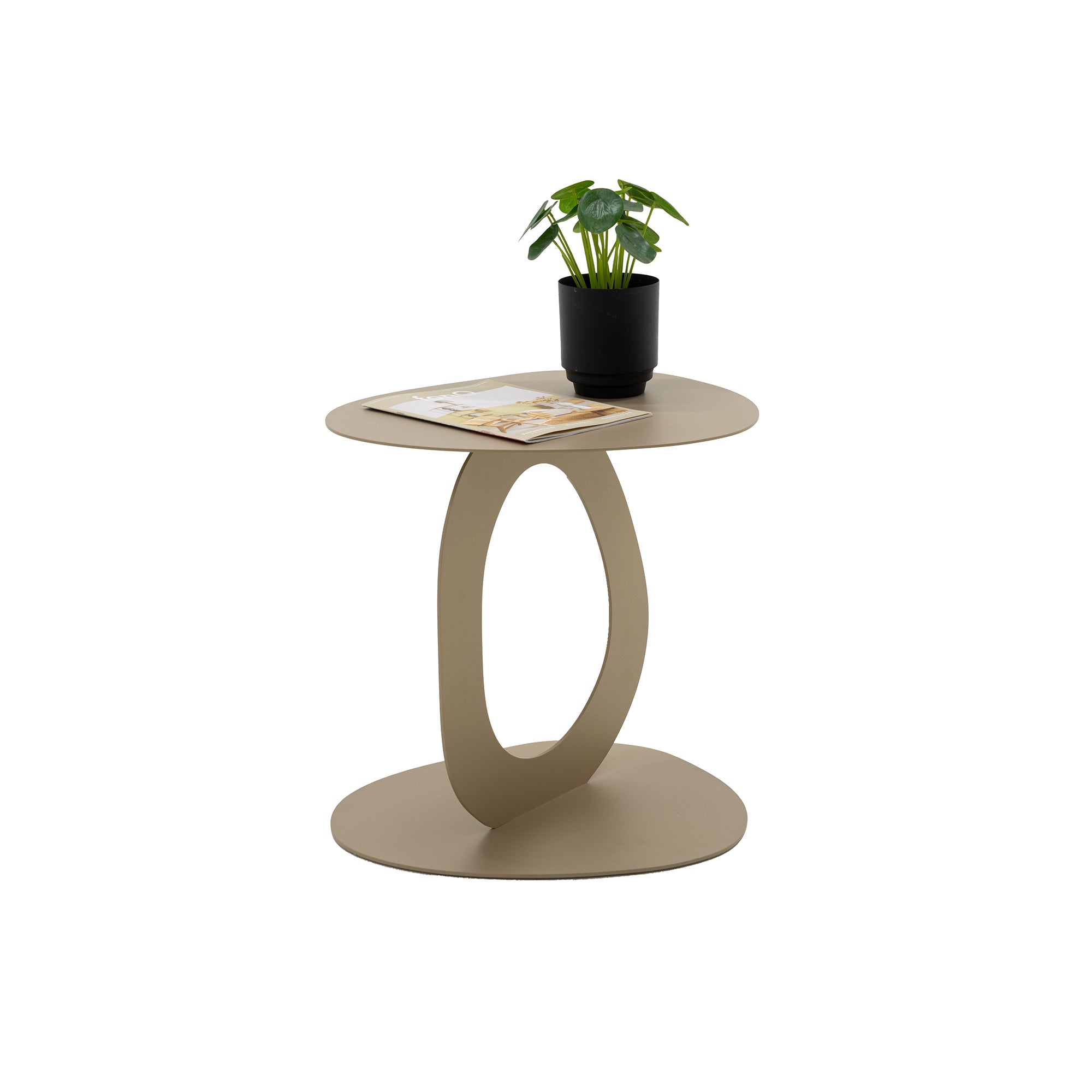 Spinder x Eva van de Ven bijzettafel Alto - Champagne
