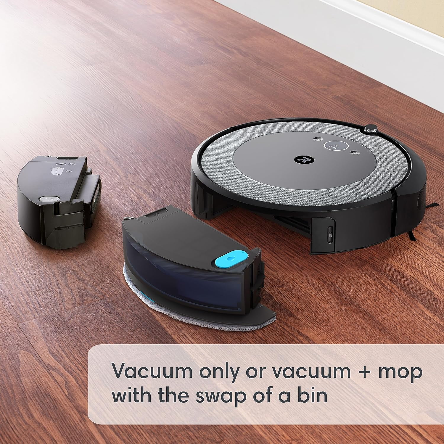 Restored Premium IRobot Roomba Combo i5+ Self-Emptying Robot Vacuum & Mop -C Smart Mapping, Alexa Compatible, 60-Day Auto Dirt Disposal, Personalized Cleaning OS, (Refurbished) - Image 3