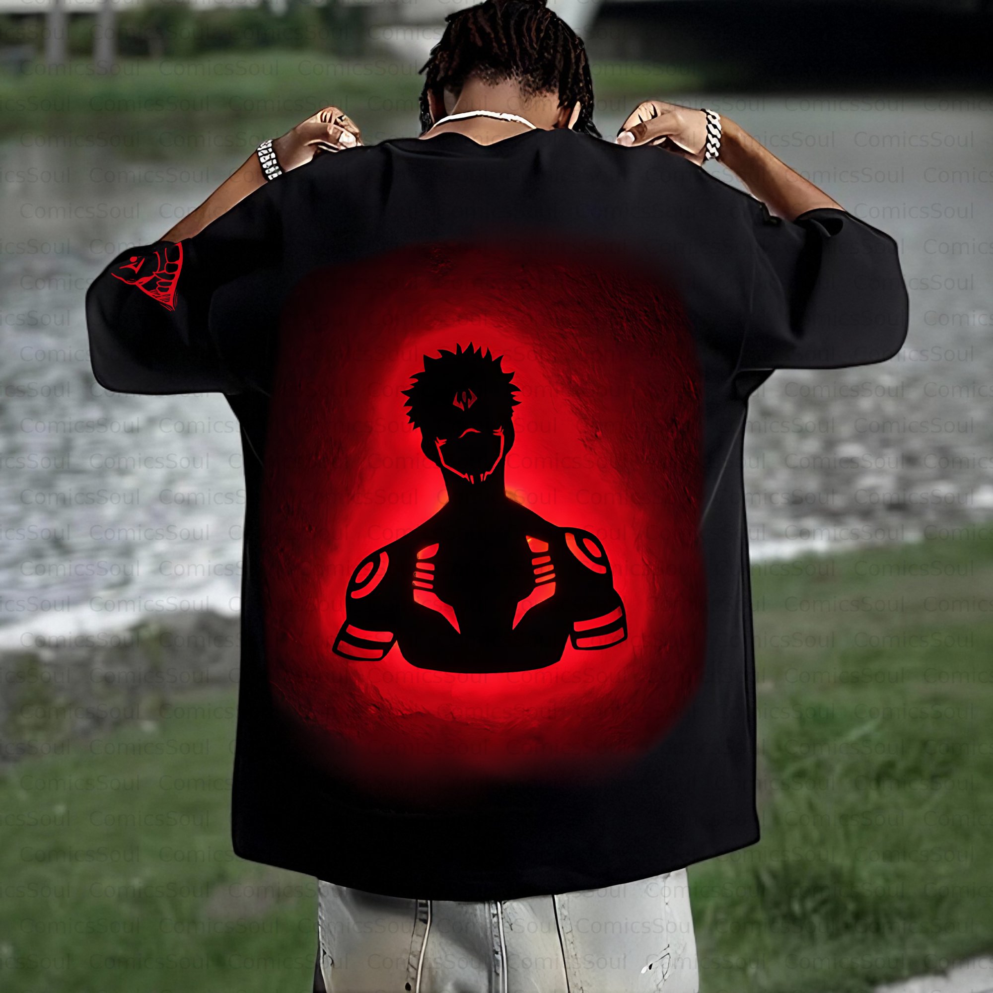 Unisex Anime Inspired Vintage T-Shirt