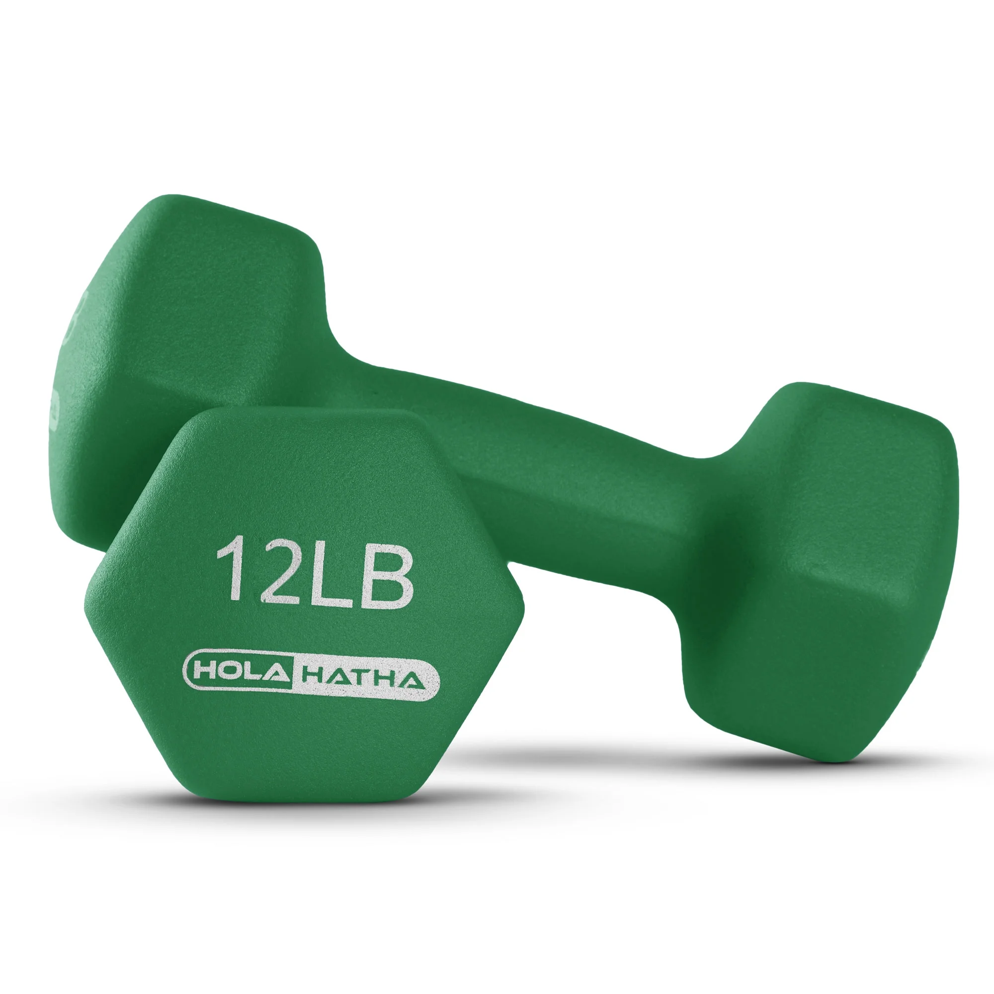 HolaHatha Neoprene Dumbbell Weight Set with Rack (Black), 112.5 lb - Image 23