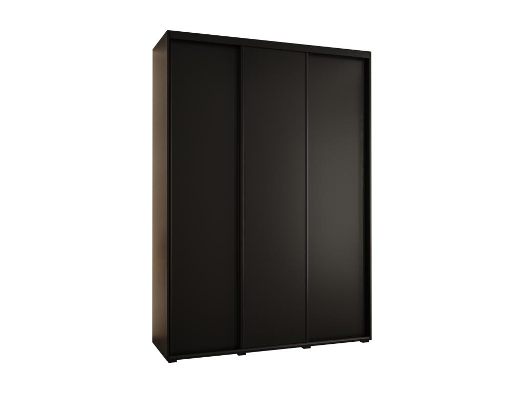 ARMARIO Confortzx 1 DE PUERTAS CORREDERAS 235 - 2/170/45 3 puertas Negro/Negro/Negro