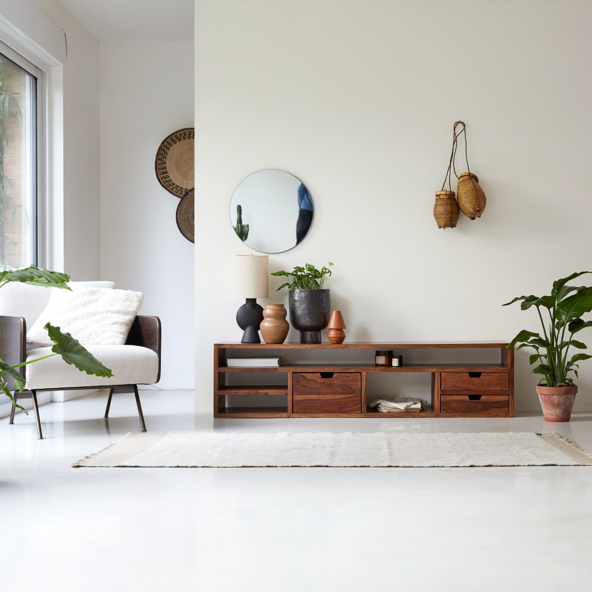 Tikamoon - Kwarto - Massief palissander tv-meubel 170 cm