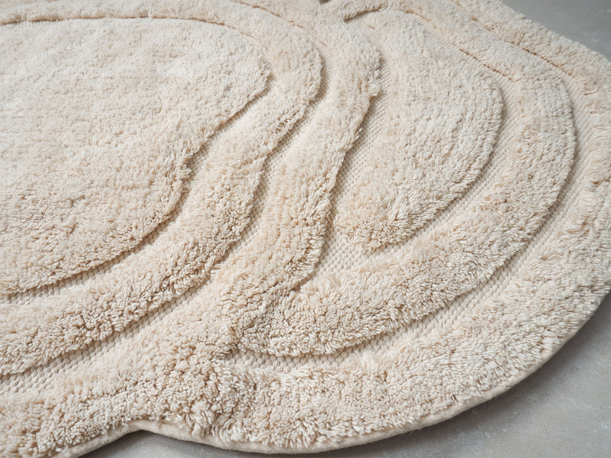 Veer Carpets - Badmat Zayn - Beige 60 x 80 cm