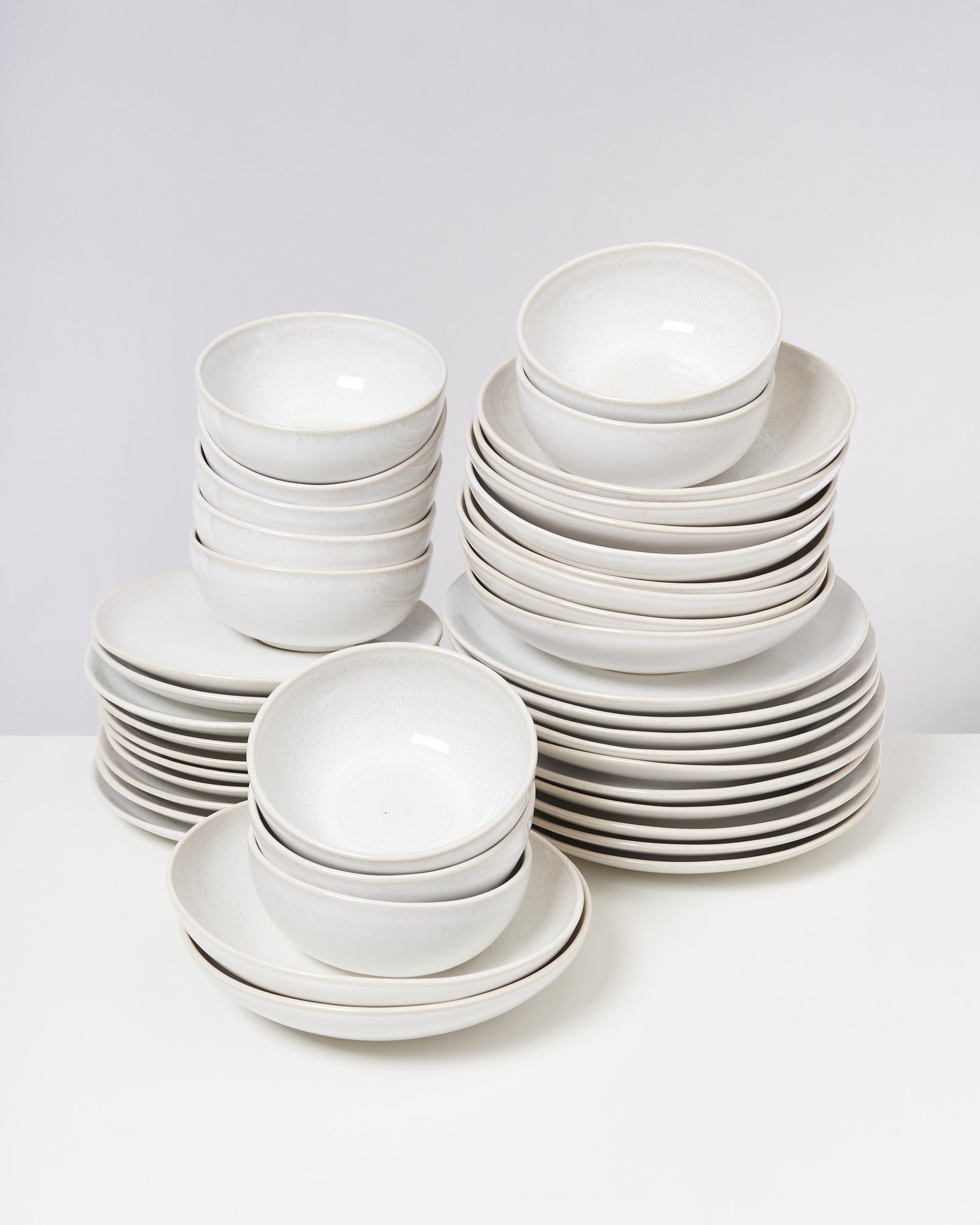 Amado Geschirr-Set classic weiß 40-teilig