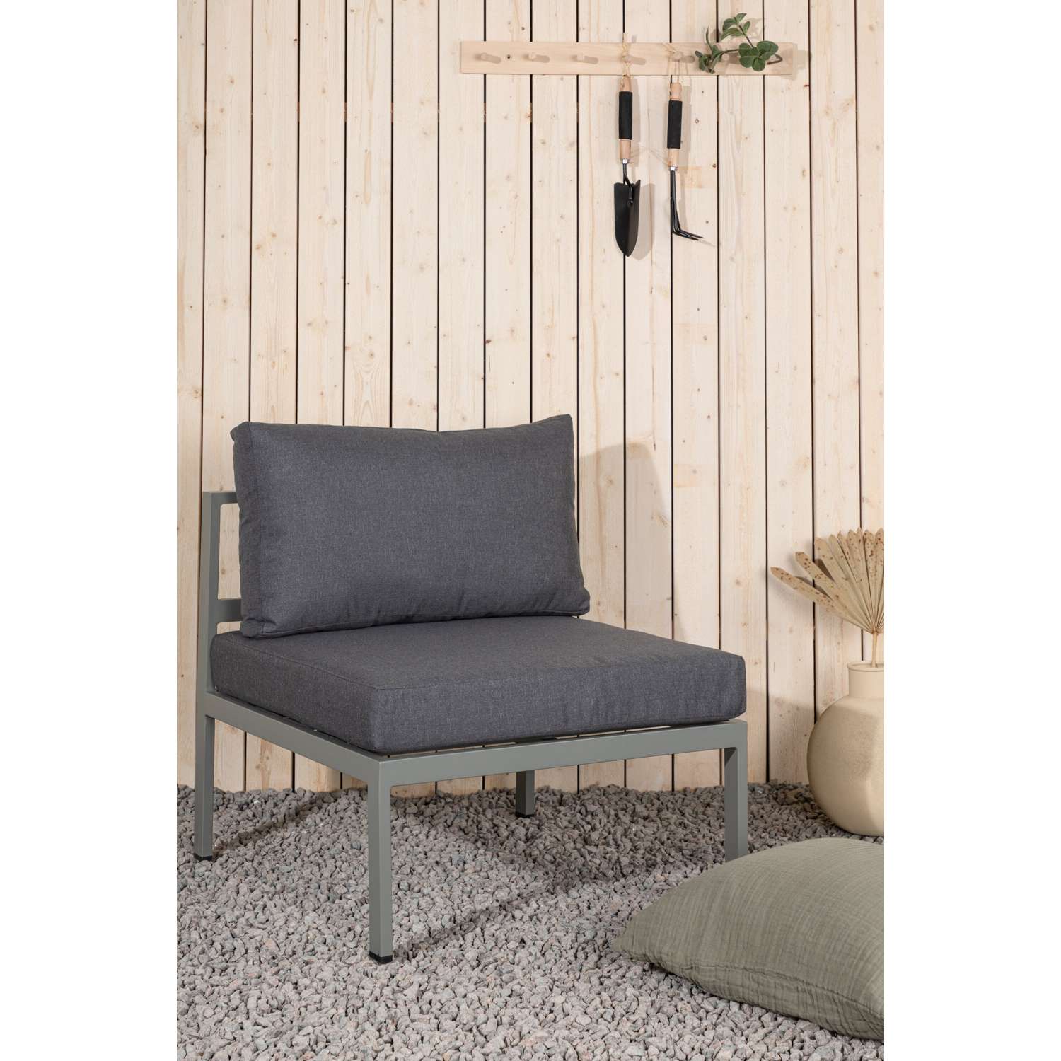 Venture Home Copacabana Bankmodule 74 x 65 x 70 - Kaki
