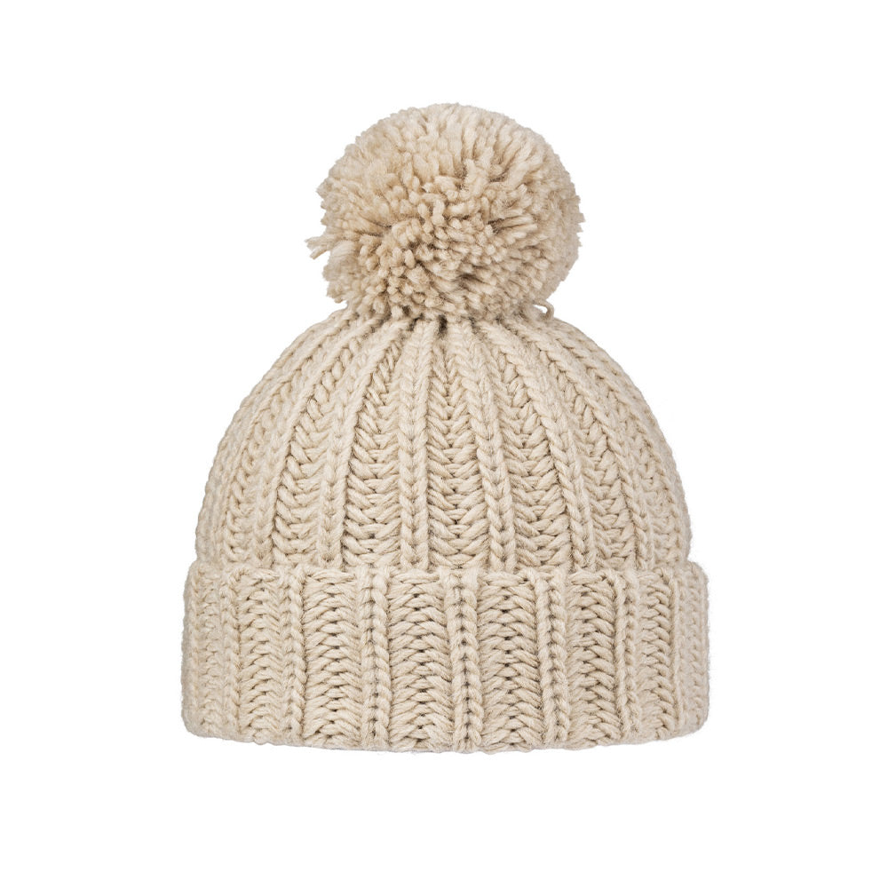 Santacana - Bonnet en Laine - Beige