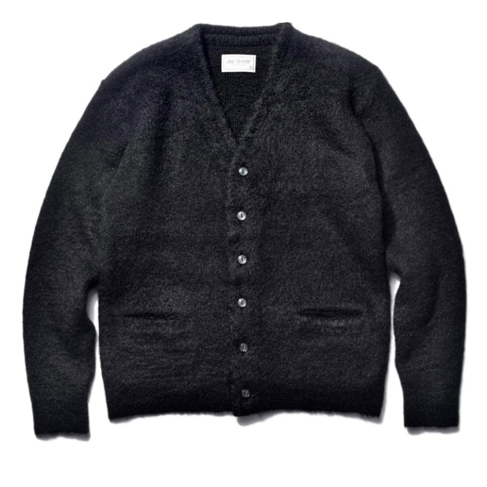 The real McCoys - Cardigan Mohair - Noir