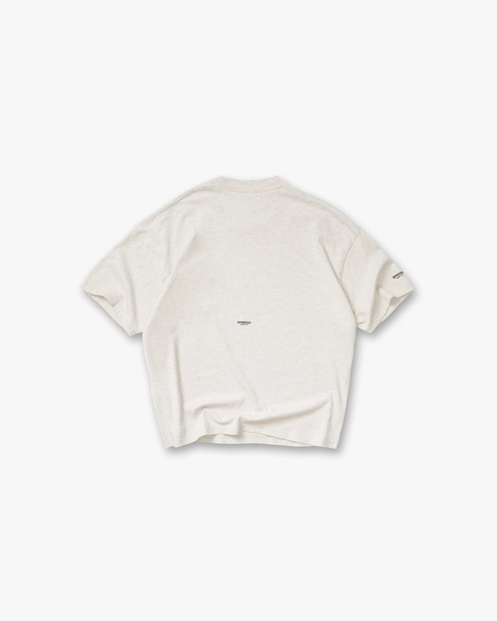 Micro Owners Club T-Shirt - Cream Marl