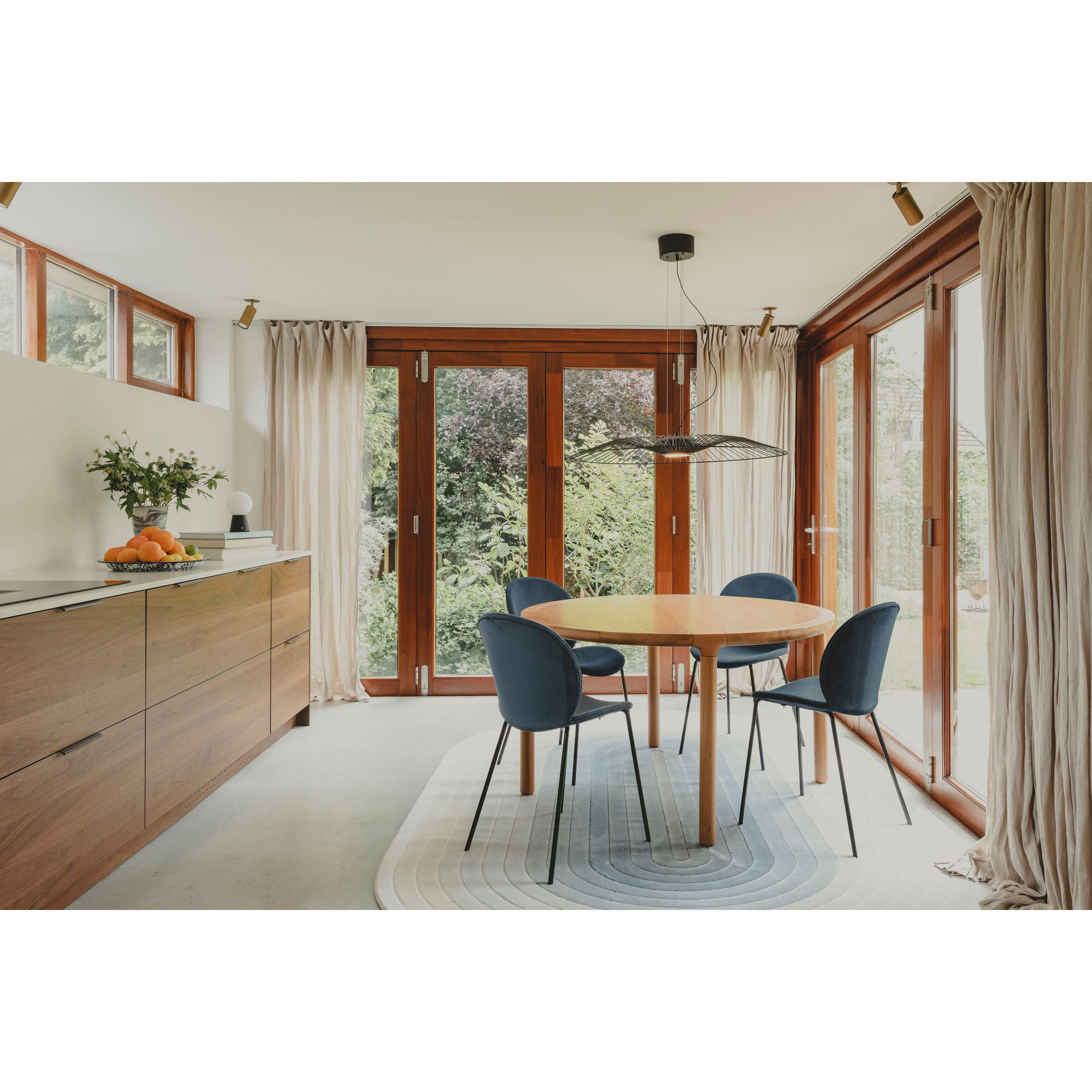 Zuiver Spider Hanglamp Rond 90 cm Zwart