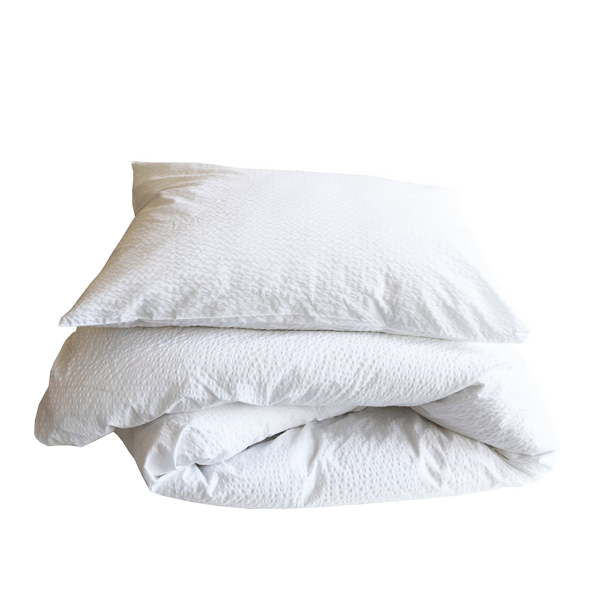 Crisp Sheets Dekbedovertrek 240 x 220 cm - Wit