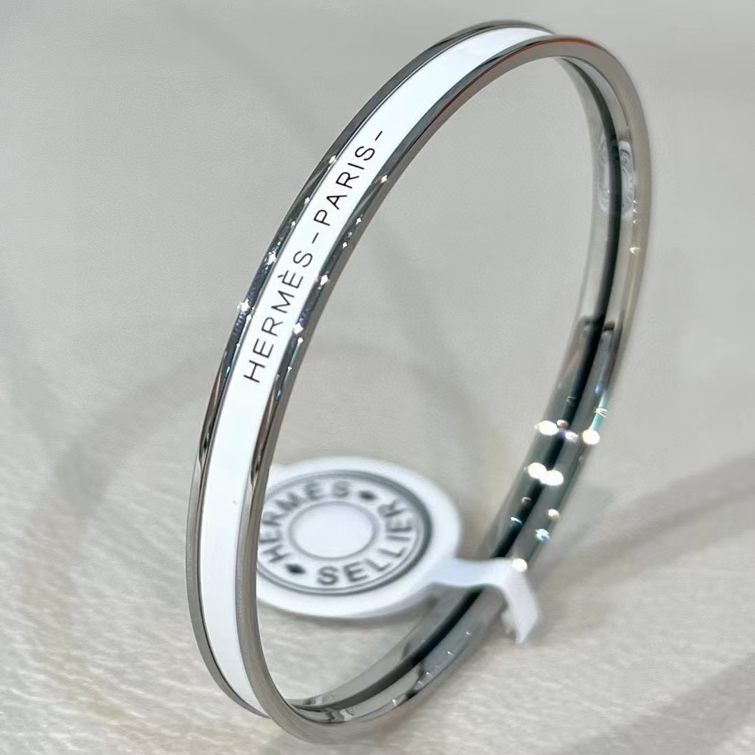 Hermes Colorful Enamel Bracelet Bangle - Original Replica Club