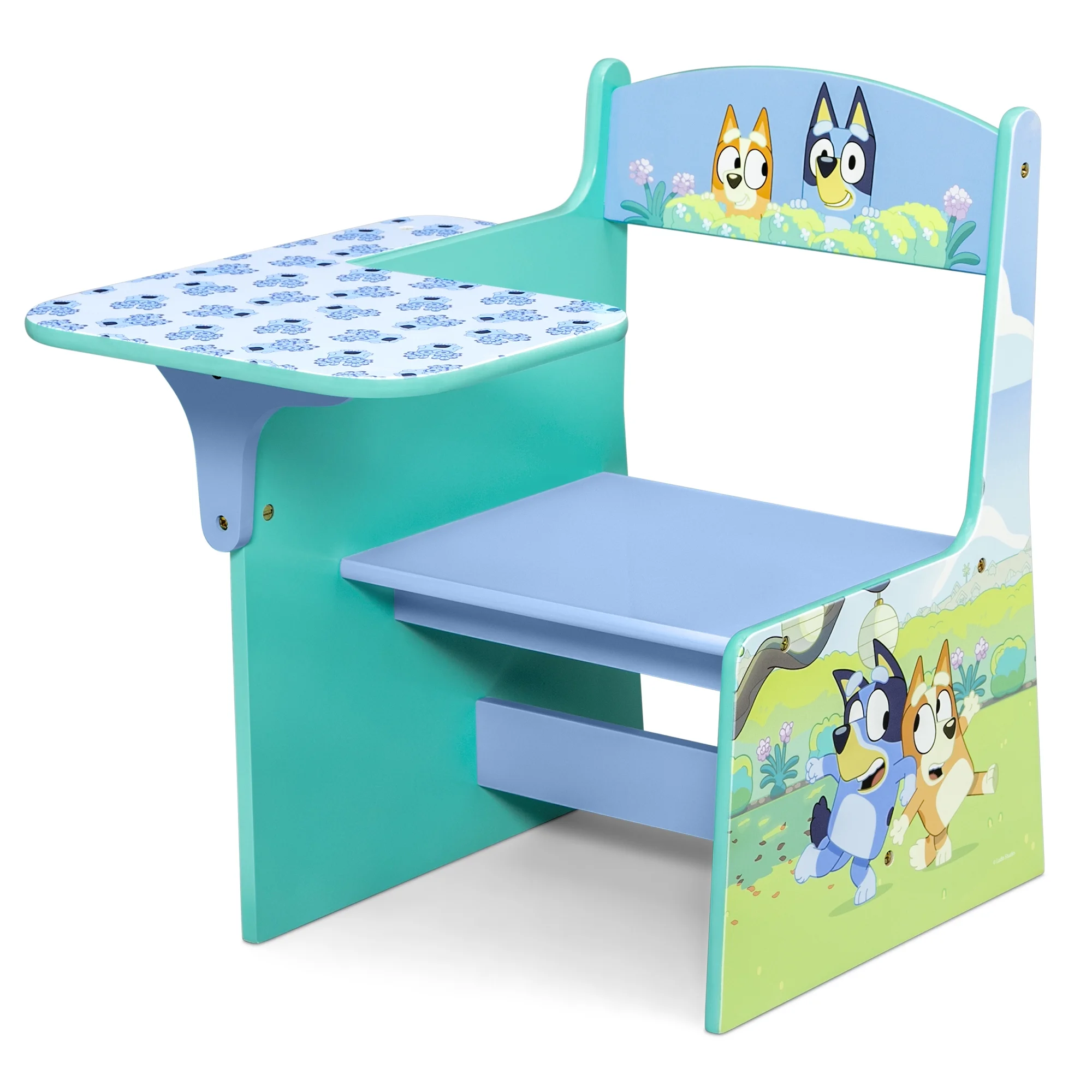 Bluey 3-Piece Toddler Bedroom Set by Delta Children, Blue - Image 10