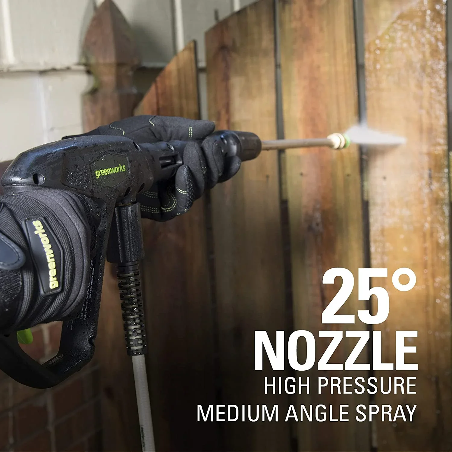 Greenworks 2000 PS at I 1.1 GPM Cold Water Electric Pressure Washer 5111802