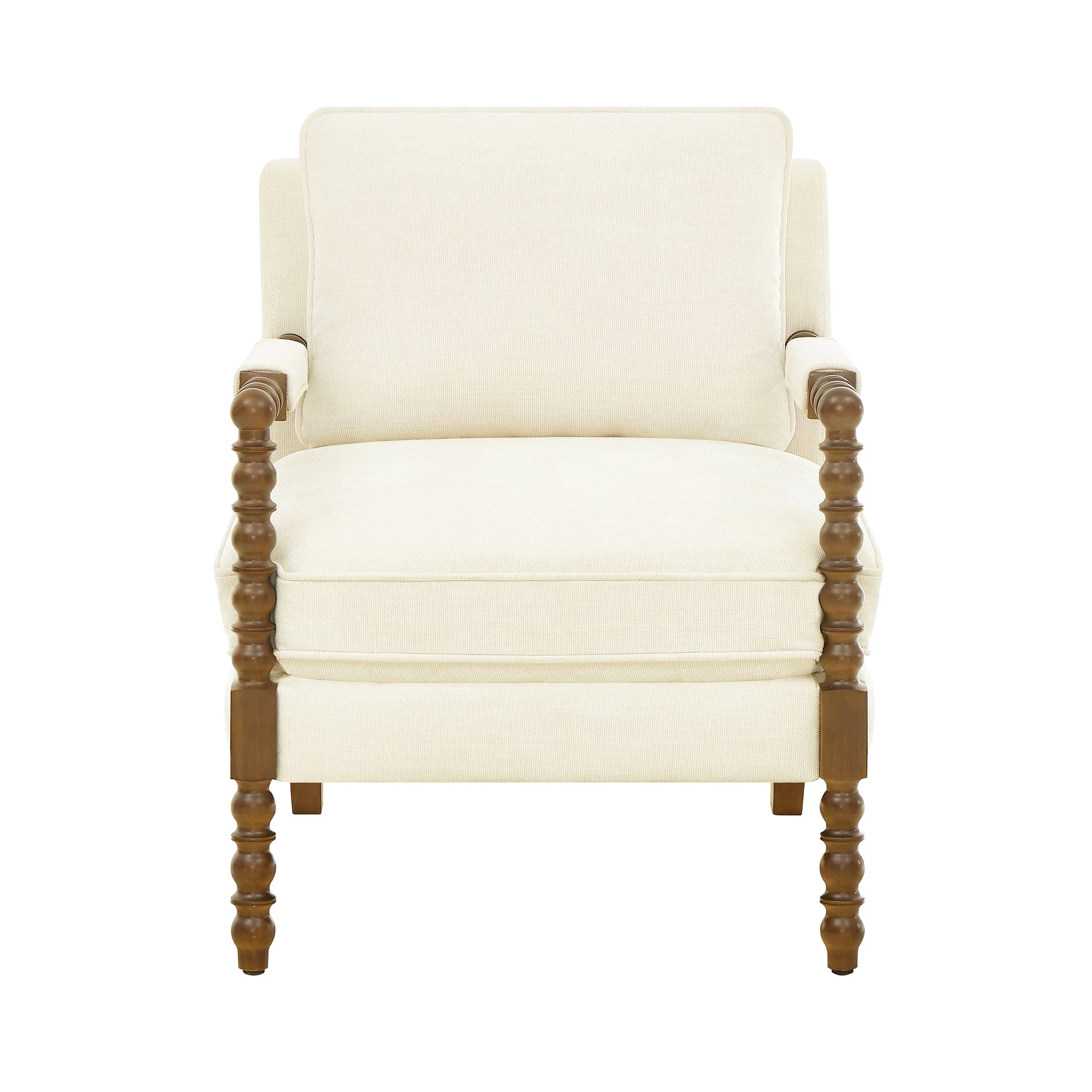Pioneer Woman Harper Spindle Accent Chair, Jade Fabric Upholstery - Image 23