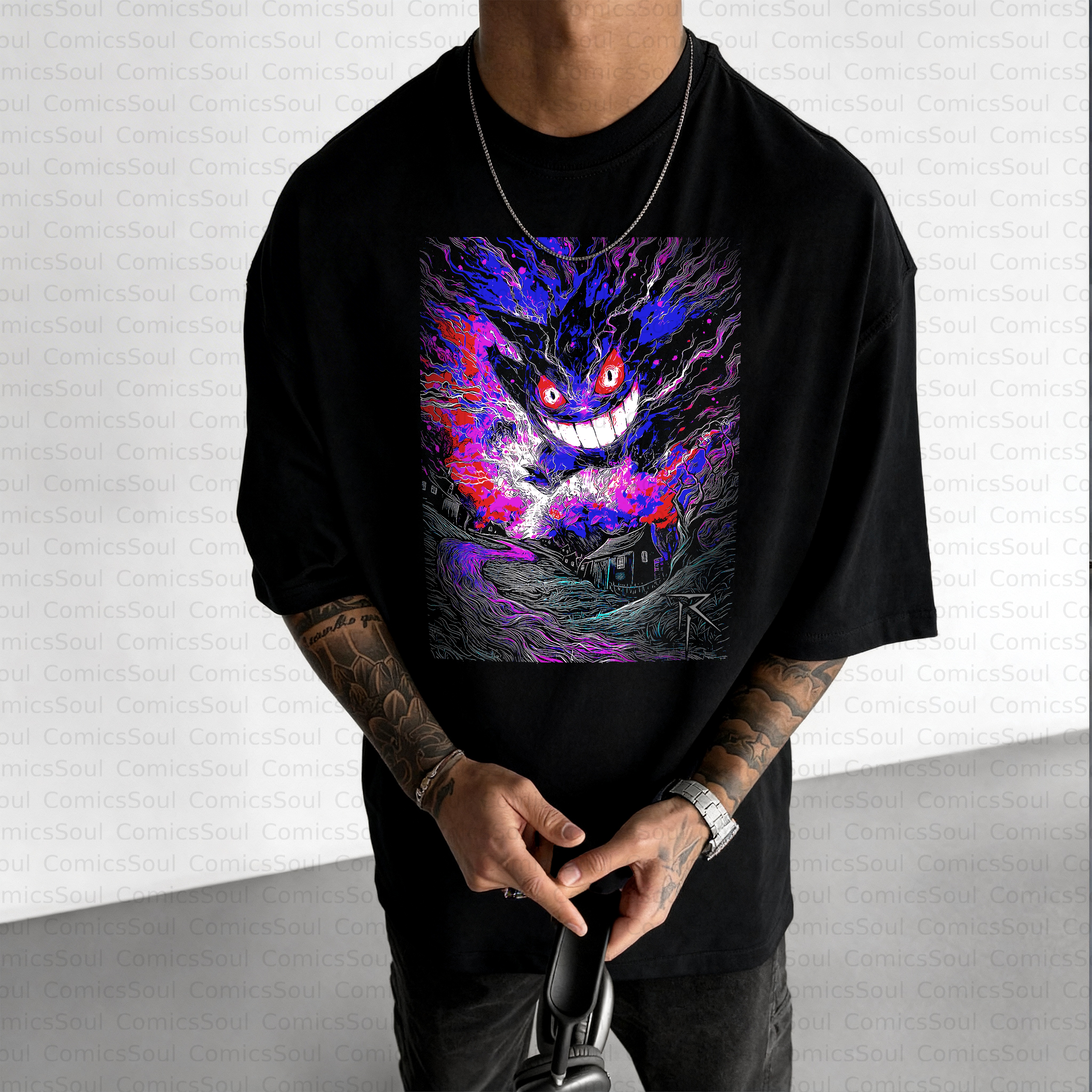 Unisex Anime Inspired Vintage T-Shirt
