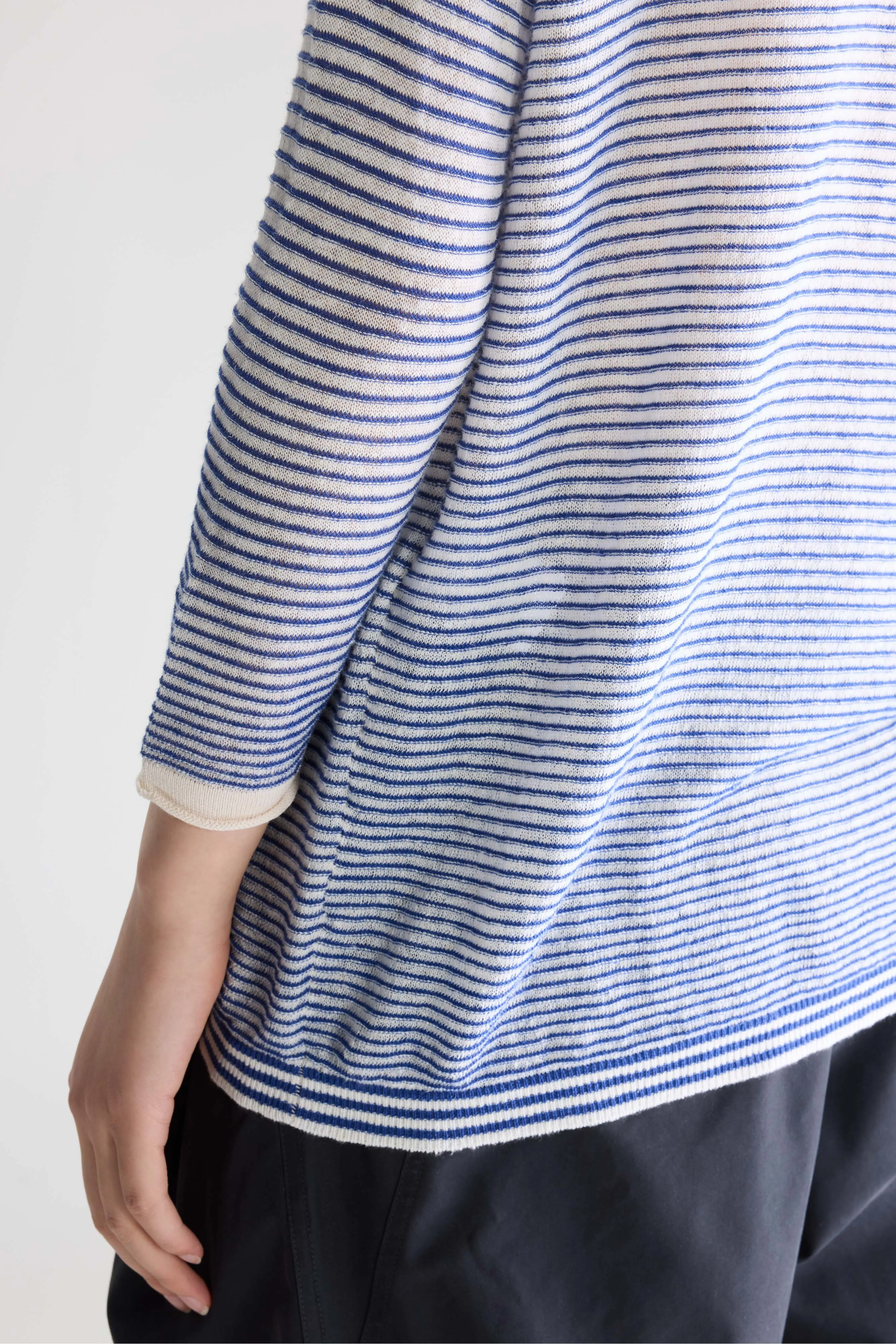 Bellerose Neep boat-neck sweater (261 / W / STRIPE A)