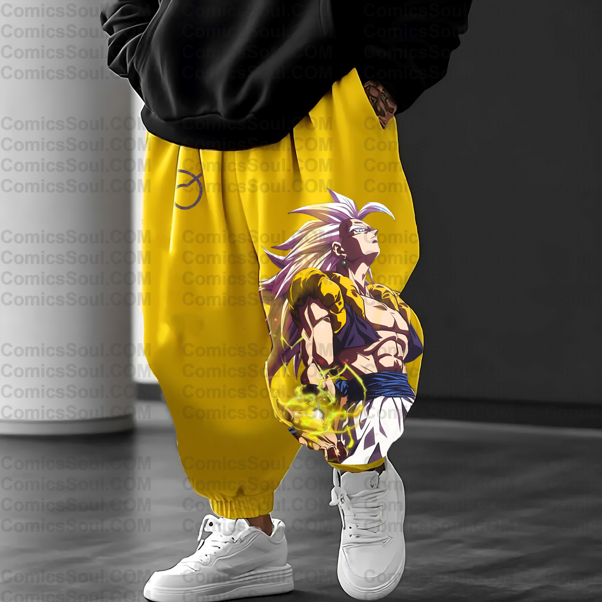 Unisex Anime Inspired Vintage Pants