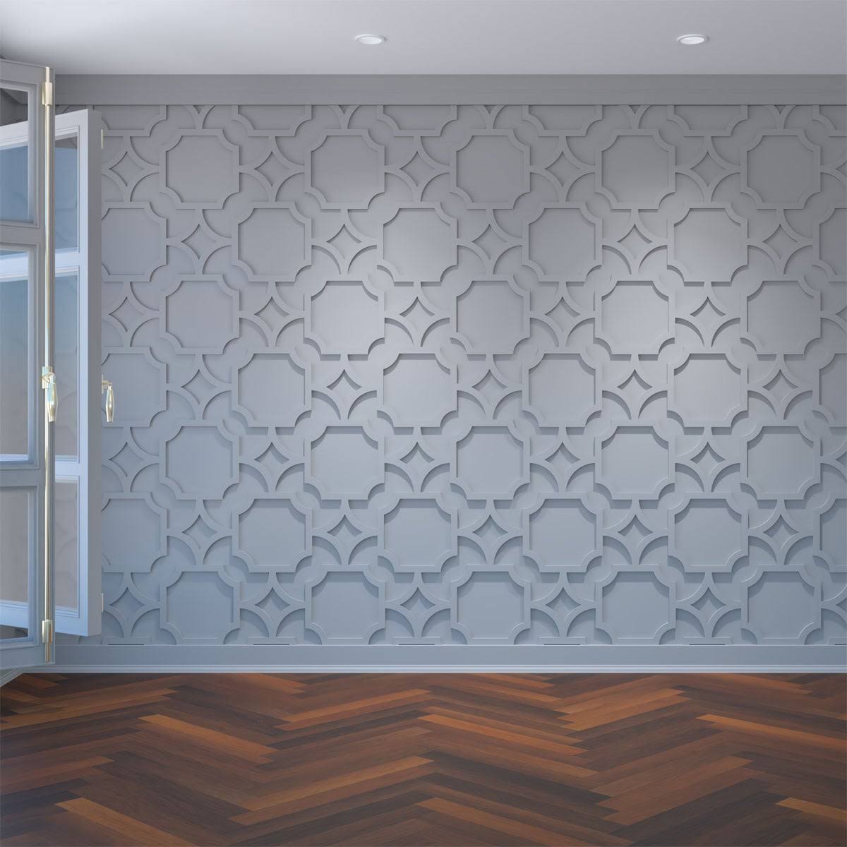Anderson Decorative Fretwork Wall Panels in Architectural Grade PVC - Medium(Medium)
