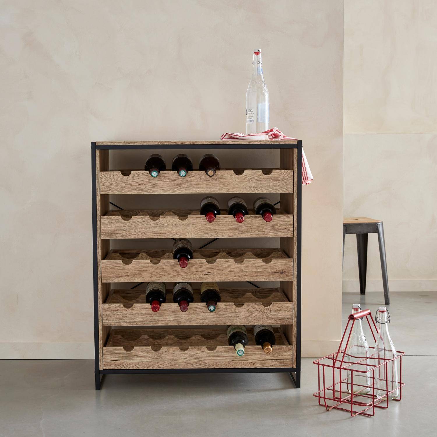 Loft - Estantería para botellas de vino