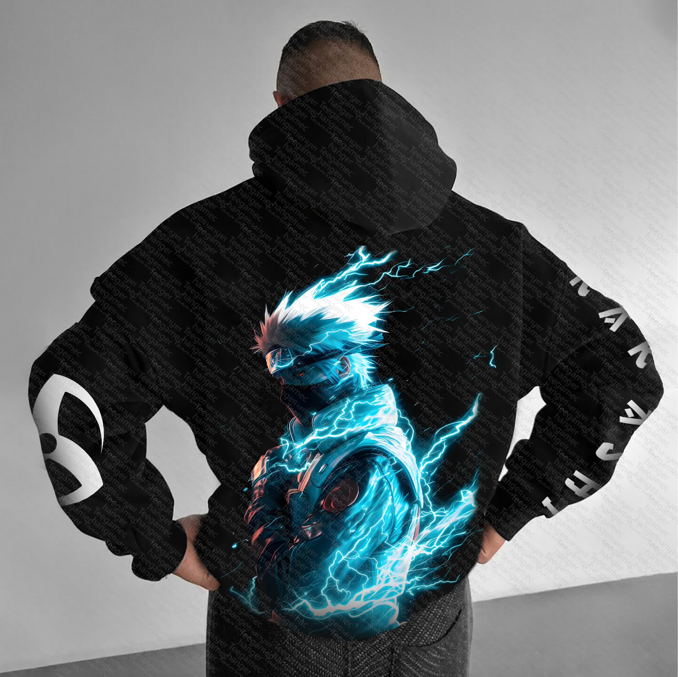 Unisex  Anime Graphic Streetwear Vintage Hoodie