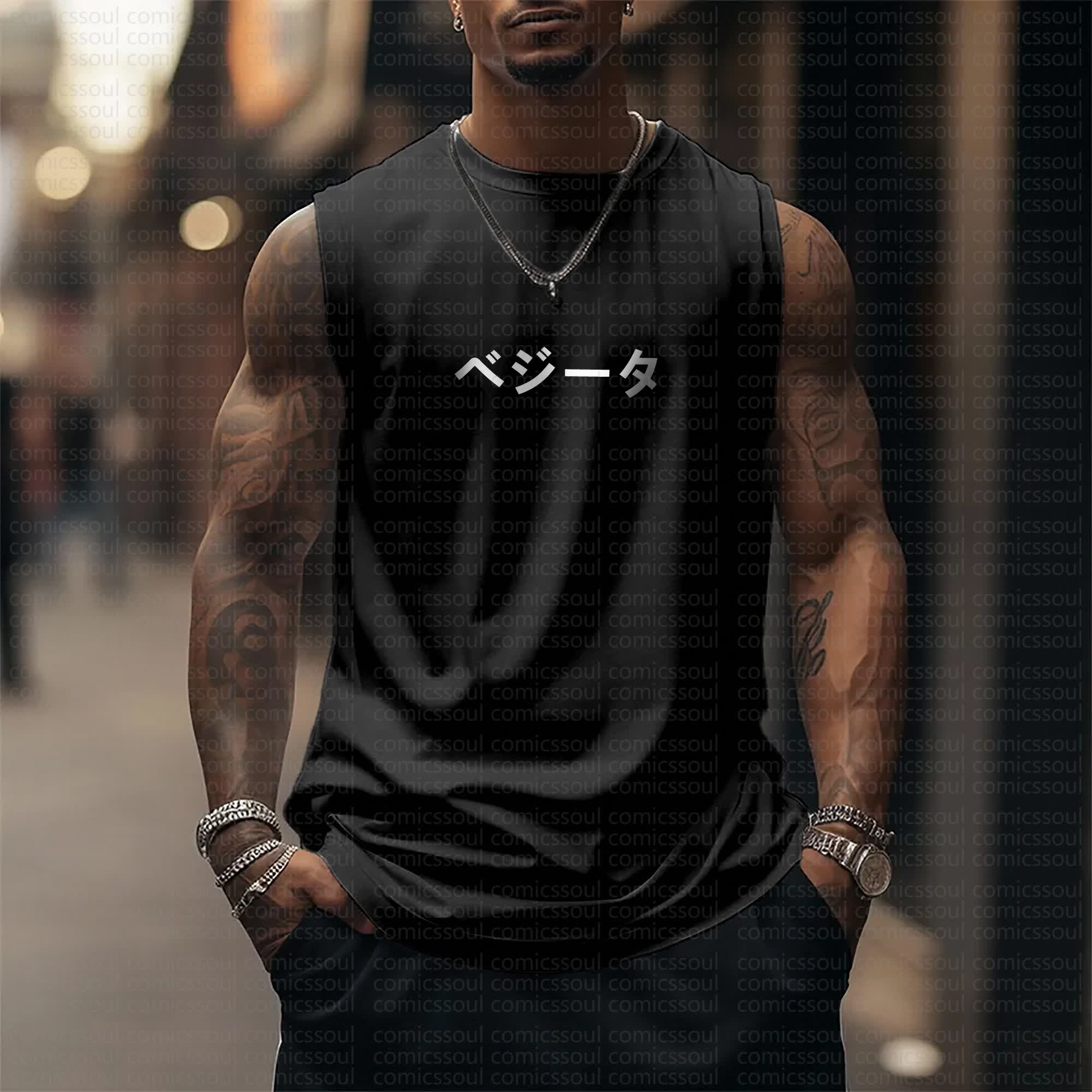 Unisex  “Comicssoul” Casual Anime  Tank Top TeeThreads Sustain the Scene with Custom Apparel