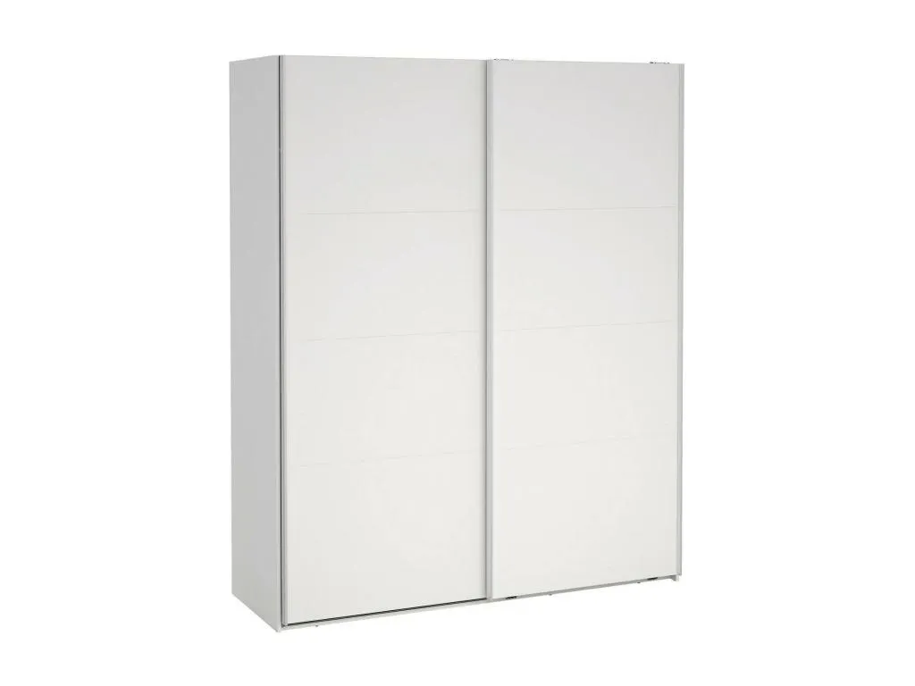 Armario multiusos 2 puertas Francomuebleses Muebles multifuncionales Zapatero Armario para zapatos 179x65 h220 cm Blanco