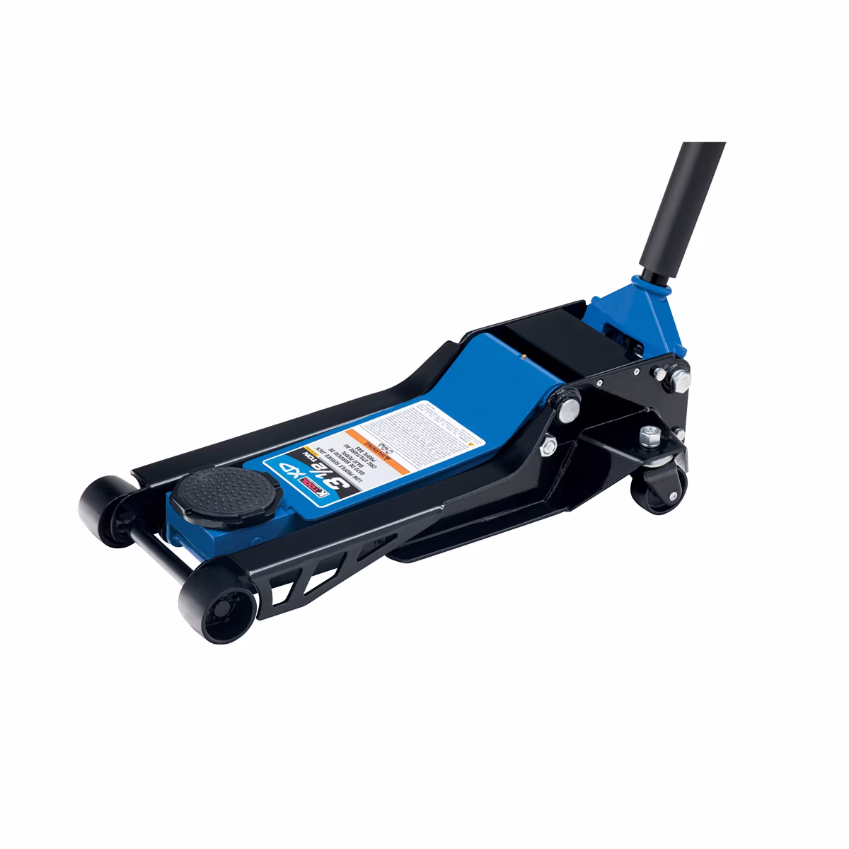K-Tool INT022 3.5 Ton Low Profile Service Jack; Dual Pump Piston